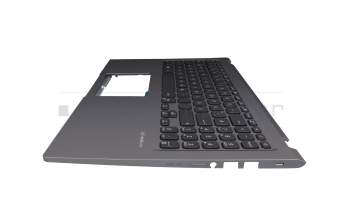 1KAHZZG010H original Asus keyboard incl. topcase DE (german) black/grey