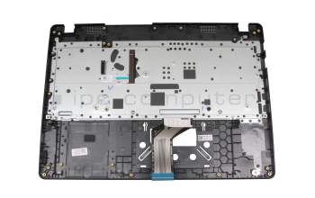 1KAJZZG069J original Acer keyboard incl. topcase DE (german) black/black with backlight