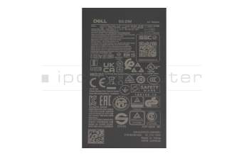 22TH3 original Dell USB-C AC-adapter 90.0 Watt rounded