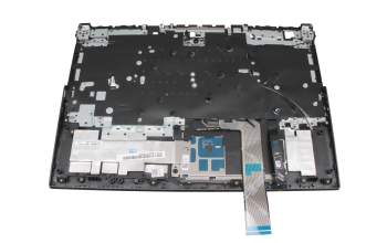 25G0063 original Lenovo keyboard incl. topcase DE (german) black/grey with backlight