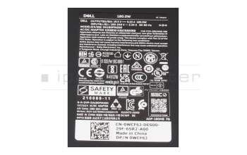 273-0439-A00 original Dell AC-adapter 180.0 Watt slim