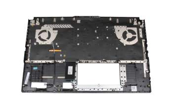 33NJKTAJND0 original Asus keyboard incl. topcase DE (german) black/transparent/black with backlight