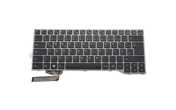 38042913 original Fujitsu keyboard DE (german) black/grey with backlight