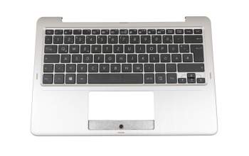 3BBKFTCJN10 original Asus keyboard incl. topcase DE (german) black/silver