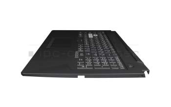 3BBKYTAJN00 original Asus keyboard incl. topcase US (english) black/white/black with backlight