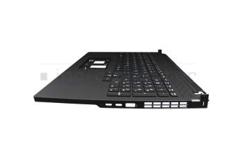40083457 original Medion keyboard incl. topcase DE (german) black/black with backlight