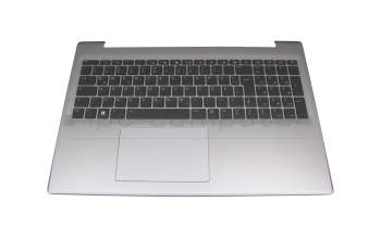 40083694 original Medion keyboard incl. topcase DE (german) black/grey with backlight