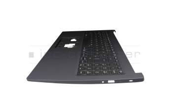 41F144N7601 original Acer keyboard incl. topcase DE (german) black/black with backlight