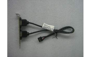 Lenovo Rear USB 2Ports II HP(R), high profile I for Lenovo ThinkCentre M800 (10FV/10FW/10FX/10FY)