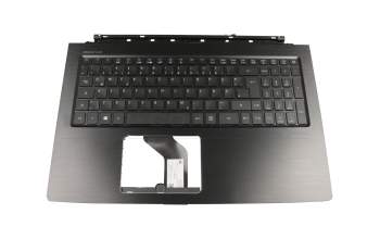 450.0B204.001 original Acer keyboard incl. topcase DE (german) black/black with backlight