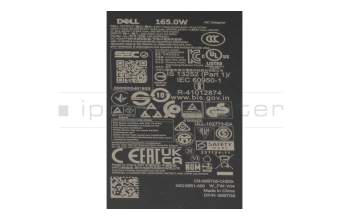 450-BBSY original Dell USB-C GaN-AC-adapter 165.0 Watt