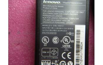 Lenovo 45N0122 ADAPTR CHICONY 65W 2PIN FRU