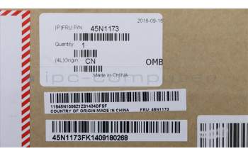 Lenovo 45N1173 BATTERY external,9c,2.9Ah,LiIon,PAN