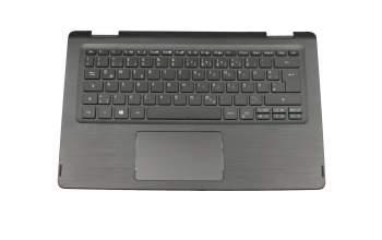 4600A6010003 original Acer keyboard incl. topcase DE (german) black/black with backlight