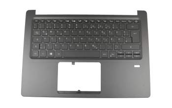 4600E60U00011 original Acer keyboard incl. topcase DE (german) black/black with backlight
