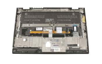 46K.0CXCS.0016 original Lenovo keyboard incl. topcase DE (german) black/black with backlight and mouse-stick