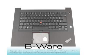 46M.0DYCS.0029 original Lenovo keyboard incl. topcase DE (german) black/black with backlight and mouse-stick b-stock