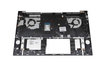 46M0MKCS0103 original HP keyboard incl. topcase DE (german) silver/silver with backlight