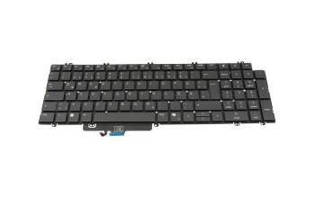 4900M607370G original Dell keyboard DE (german) grey/grey with backlight