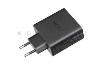 USB-C AC-adapter 65.0 Watt EU wallplug small original for Asus Zenfone 7 Pro (ZS671KS)
