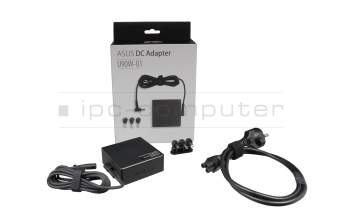 90XB014N-MPW0P0 original Asus AC-adapter 90 Watt without wallplug square incl. charging cable