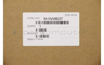 Lenovo 5A10W86237 Lenovo Netzteil, Ladegerät, 10 W, 2P, Schwarz