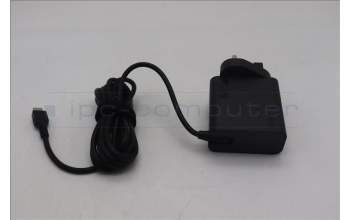Lenovo 5A11J75655 Lenovo AC_ADAPTER, USB-C, 65W, 2P, Black, UK