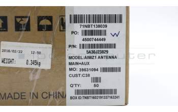 Lenovo ANTENNA Antenna C Z51-70 MAIN+AUX for Lenovo IdeaPad 500-15ISK (80NT)