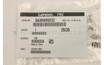 Lenovo 5A30W89233 ANTENNA Fru,wifi6e EXT ANT_LUX
