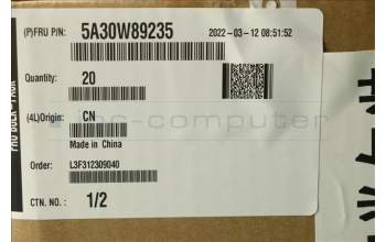 Lenovo 5A30W89235 Fru,New 13L wifi6e RE ANT_HB