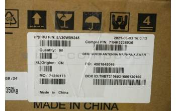 Lenovo 5A30W89248 ANTENNA Fru,AIO360_22/24 ANT_Awan