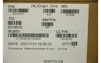 Lenovo 5A31C41977 ANTENNA Antenna WWAN,JYT/NVC