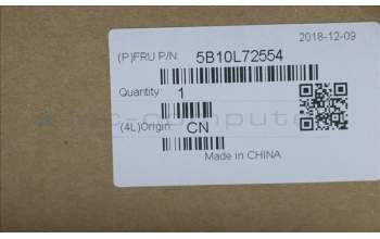 Lenovo 5B10L72554 SecondBattery Q 80SY BTN W/Bezel