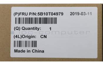 Lenovo 5B10T04979 Lenovo BATTERY, 11.52V, 57Wh, 3cell