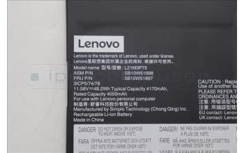 Lenovo 5B10W51897 BATTERY Internal,3c,48.2Wh,LiIon,SP/A