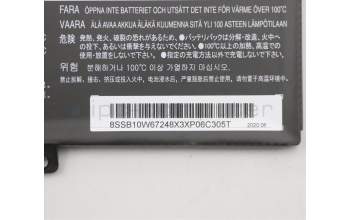 Lenovo 5B10W67285 Lenovo AKKU, 11,1 V, 45 Wh, 3 Zellen