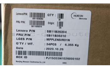 Lenovo 5B11B36310 BATTERY 3cell 47Wh 11.52V L20L3PG0 LG