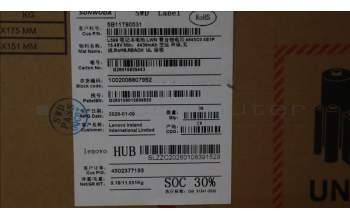 Lenovo 5B11T80531 Lenovo BATTERY, 15.48V, 70Wh, 4cell