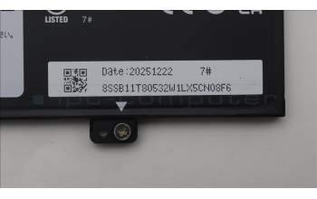 Lenovo 5B11T80531 Lenovo BATTERY, 15.48V, 70Wh, 4cell