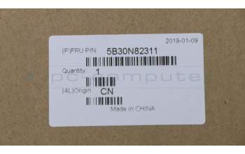 Lenovo 5B30N82311 LCD BEZEL L80XK TEX14T BLACK WCAMERA MYL