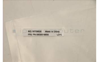 Lenovo 5B30S19055 BEZEL L 82SV w/Removable Tape
