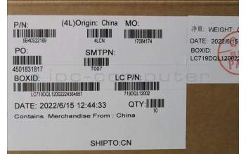 Lenovo 5B40S22189 Bracket L 82UH SSD_PLATE L