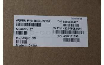 Lenovo 5B40S22252 BRACKET W 21KJ IO Bracket MB