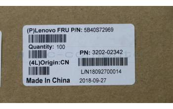 Lenovo 5B40S72969 BRACKET LCD Bracket B 82C1 L+R w/FHD