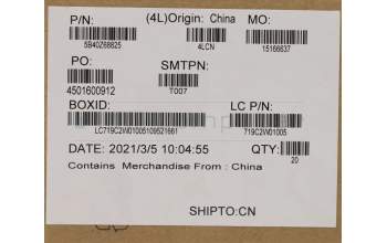 Lenovo 5B40Z68825 BRACKET FRU SSDH.PERFORMANCE_BKT_ASSY