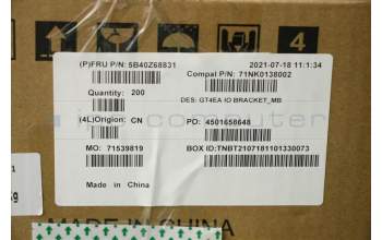 Lenovo 5B40Z68831 FRU BRACKET IO_MB