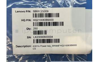 Lenovo 5B68C23009 A301lv Power key_White&*HQ210083B9000 CS
