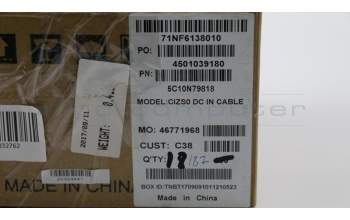 Lenovo CABLE DC-IN Cable C 80XC for Lenovo IdeaPad 720s-14IKB (80XC/81BD)