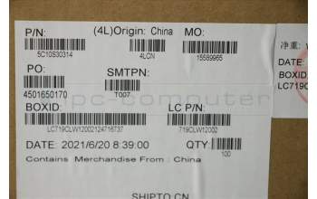 Lenovo 5C10S30314 CABLE USB Board Cable L 82M8 40PIN