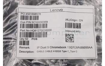 Lenovo 5C10S30369 CABLE CABLE H 82QS Type C_Type C